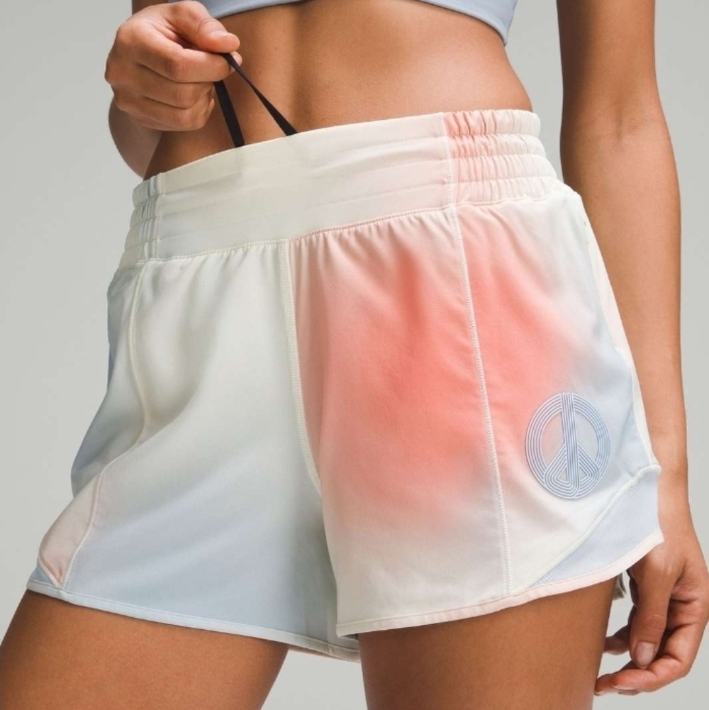 Lululemon x Madhappy Short High‎ Rise Hotty Hot 4" Size 2 EUC